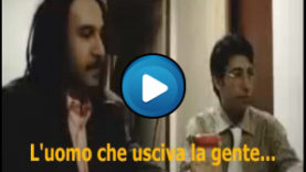 uomo che usciva la gente trailer