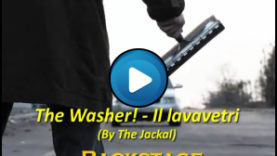 Backstage di The Washer – Il lavavetri