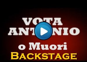 Backstage di Vota Antonio o muori