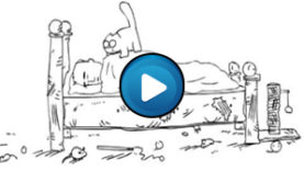 La sveglia di Simon’s cat